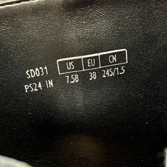 New Stuart Weitzman Milla 60 Leather Bootie Blue Sz 7.5 - Picture 14 of 15